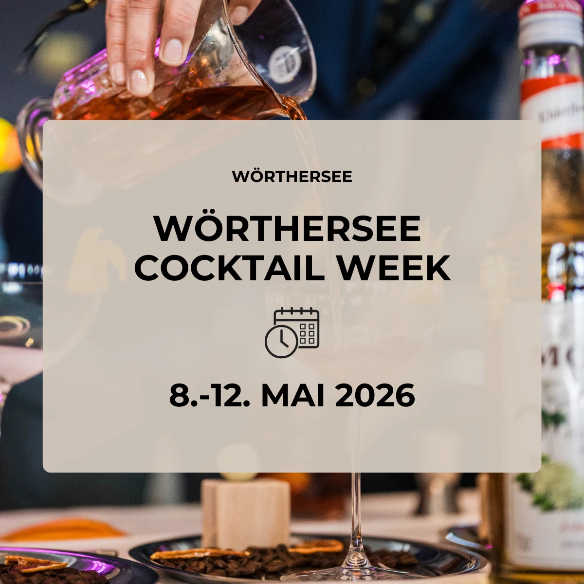 Wörthersee Cocktail Week 2026 Hotel Post Velden