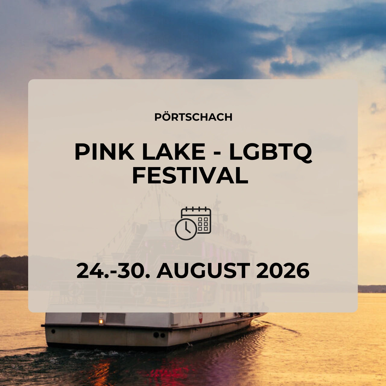 Pink Lake Festival Hotel Post Wrann Velden