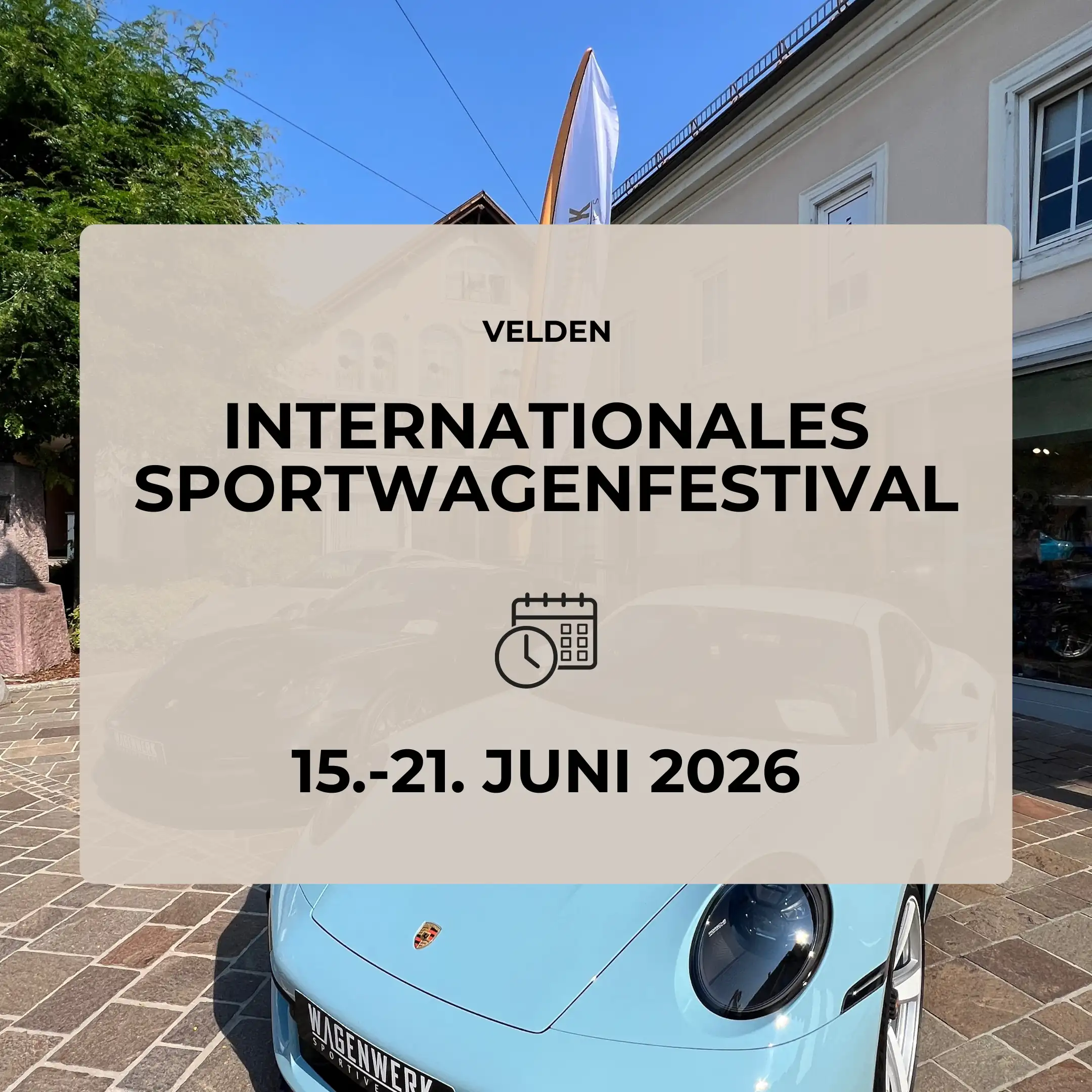 Internationales Sportwagenfestival 2026 Velden